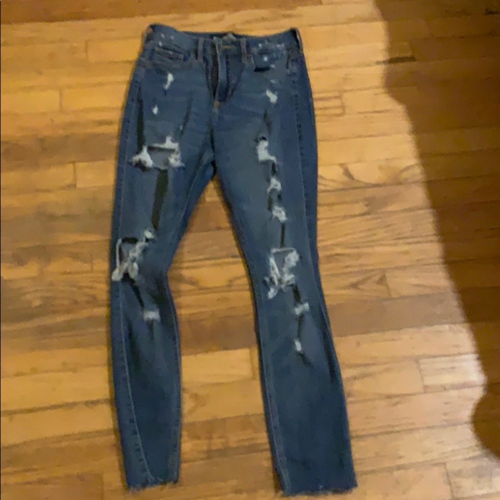 Hollister curvy high rise jeans